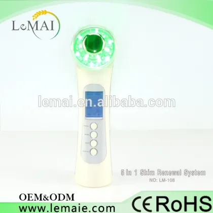 Multi Functional Beauty Equipment 5 in 1 facial ultrasonic facial Medical and Phototherapy Beauty