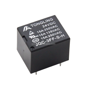 Yixintai JQC-3FF-SH 24VDC 전기 릴레이 검색 엔진