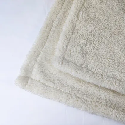 100% polyester shu velveteen blanket