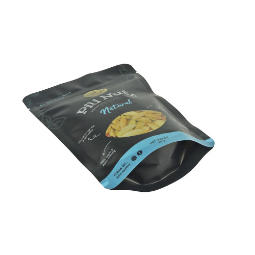 Éco-friendly Fruit Dry Tea Coffee Snack Farine Stockage Kraft Paper Sac Food with Zipper