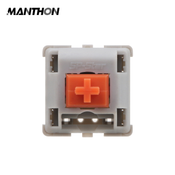 SP-STAR SP Star Meteor Mechanical Keyboard Switches - Linear Tactile 5 Pin 57g 67g Nylon Orange White Purple Gray
