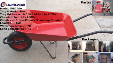 Good Quality Heavy Duty Construction Wheelbarrow