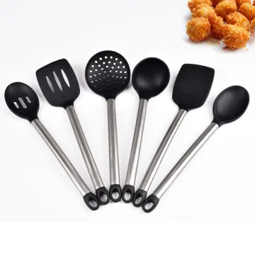 Stainless Steel Heat Resistant Silicone Utensils Sets