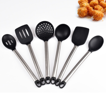 Stainless Steel Heat Resistant Silicone Utensils Sets