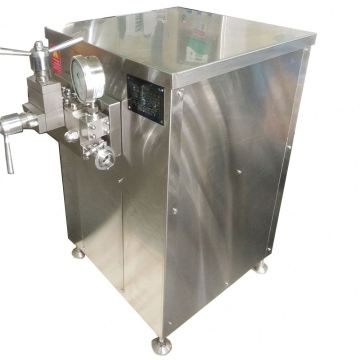 เครื่องไอศครีมพร้อม homogenizer นม