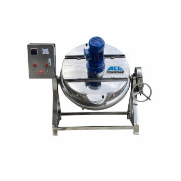 Équipement de cuisson industriel très efficace: Tilt Fudge, Big Porridge Coiler et bouilloire veste