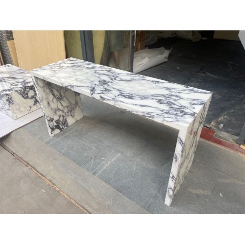 Modern Luxury Genuine Marble Hallway Decor Console Table