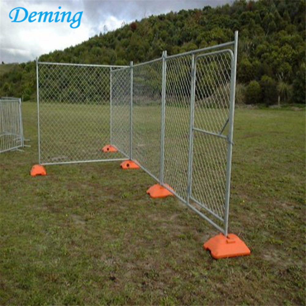 Anping Deming Factory High Quality Chain Link Temporary Fence