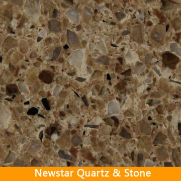 NQ3073Y--Newstar 6350 Chocolate Truffle Factory Price Quartz Wall Cladding Stone