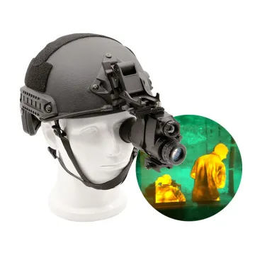 Portable Helmet-Mounted Infrared Thermal Fusion Day/Night Vision Monocular