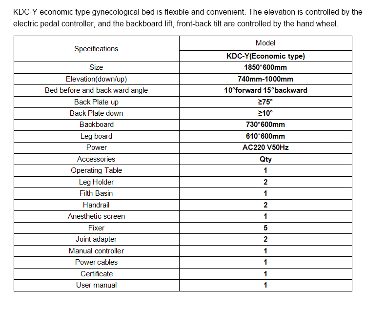 KDC-Y mechanical delivery table_03