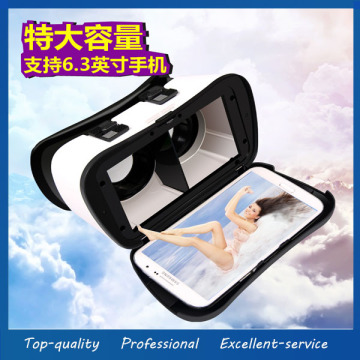 100% Factory price Virtual Reality 3D Glasses VR BOX +gamepad for Android iPhone