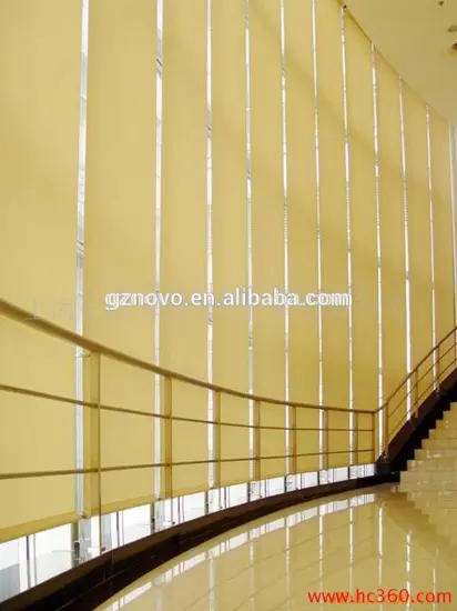 Fireproof roller blinds solar tubular motor for skylight blind roller blind