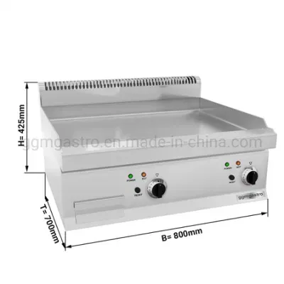 Commercial Restaurant Hotel Countertop Electric Griddle Flat Top Grill