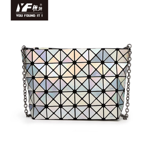 Tpu Makeup Bag Geometric chain bags for women luxury makeup bag Supplier