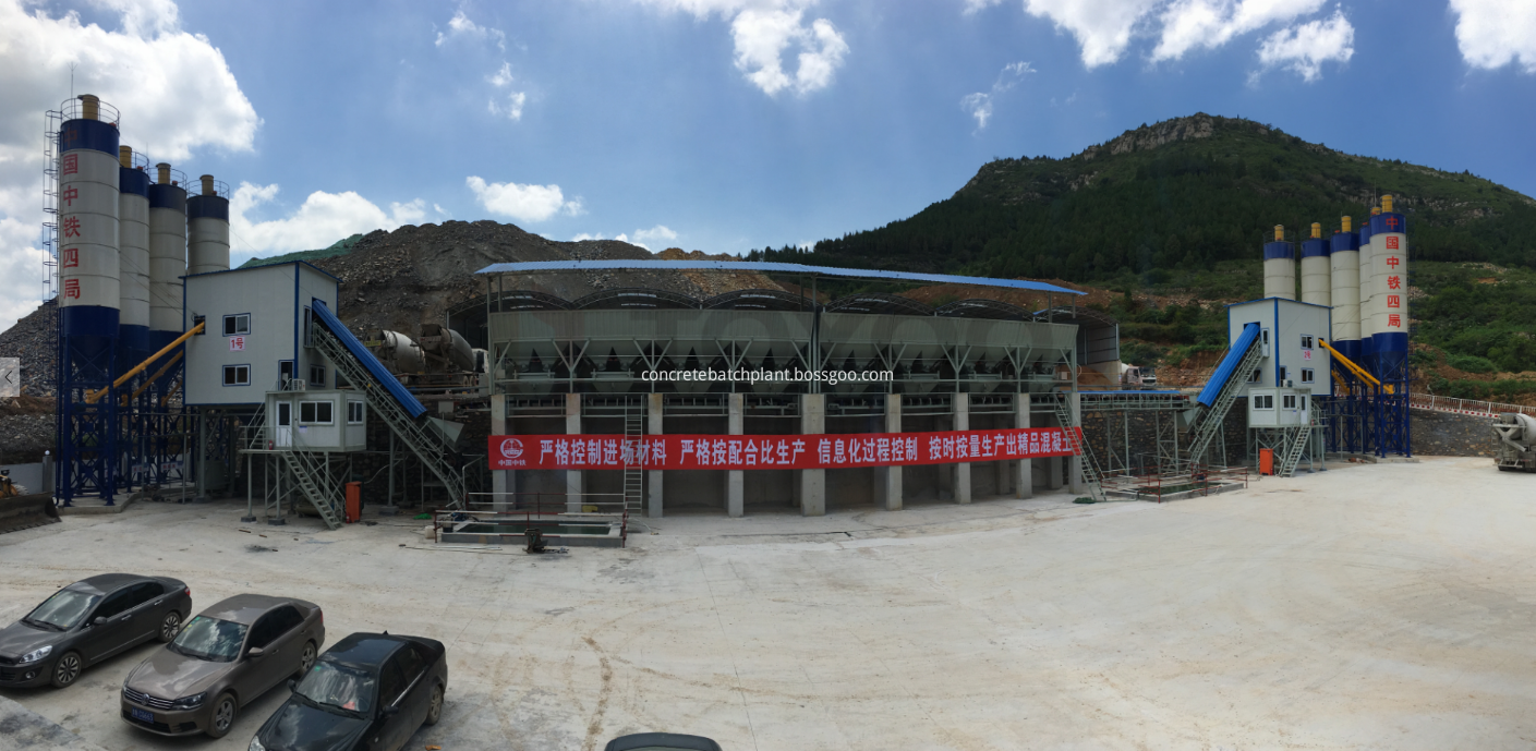 china concrete batching plant