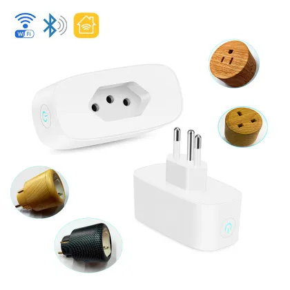 Brazil HomeKit Tuya 20A/16A Smart Plug Socket