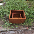 Large Corten Steel Raised Planters