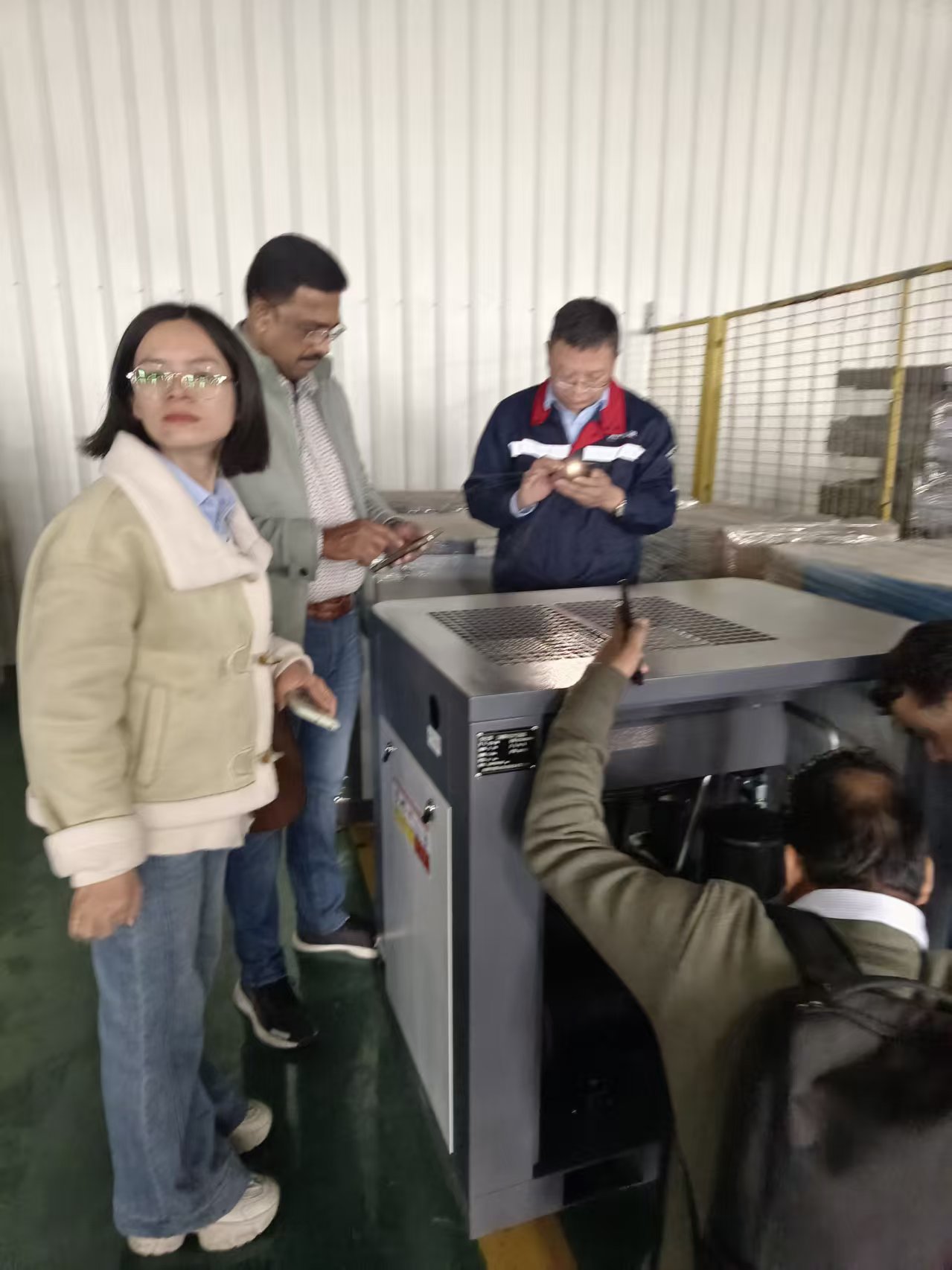Customer factory audit