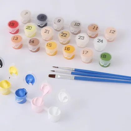 Art Abstract Animal DIY Oil Paintings for Kids