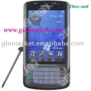 Three card mobile phone