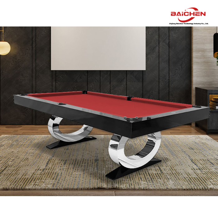 Metal Ayaklı Güçlü Destekli Bilardo Masası