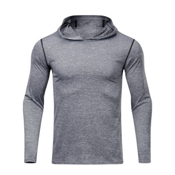 Men Hoodies Compression Shirt