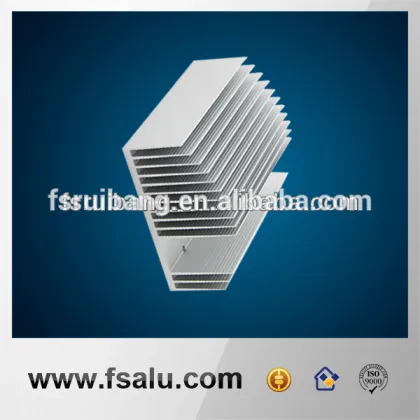 aluminum extrusion water cooling ram heatsink