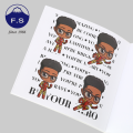 Reka Bentuk Custom Motivative Children Book Sticker Boleh Digunakan
