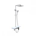 Chromed SS304 Wall Mount Big Spray Shower Set