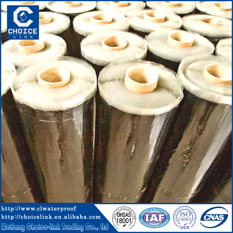 Polymer Self Adhesive Bitumen Roof Waterproofing Membrane, High Quality ...