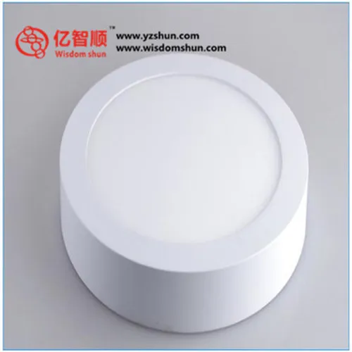 High luminance recessed led slim down light 9w led panel light price