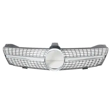 Silver Front Grill for Mercedes CLS W219 (2005-2007)
