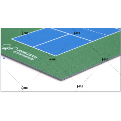 Pickleball Court Flooring with 3mm Pile Height