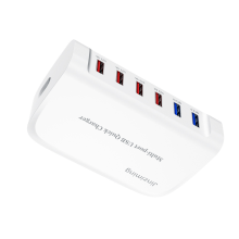 Chargeur portable avec 6 ports pour mobile et tablette