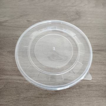 Coperchio da 165 mm pp per una ciotola di carta da 1100 ml/1300 ml