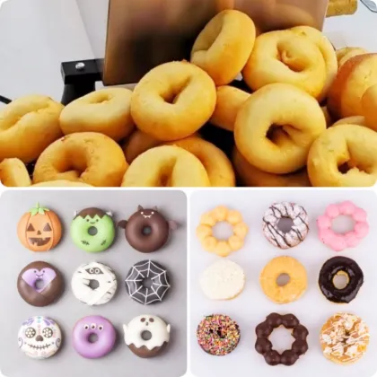 Professional Donut and Cake Machines: Mochi, Donut Packing, and More