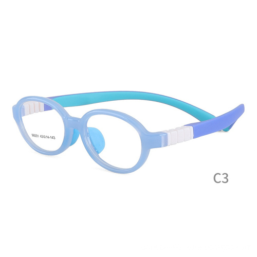 Unbreakable Ultralight Silicone Kids Eyeglass Frames: Safe and Flexible Optic Glasses for Boys and Girls