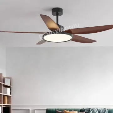 OEM Dimmable Modern Chandelier LED Ceiling Fan with Light