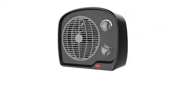 New Portable Electric Fan Heater with Tip-Over Switch