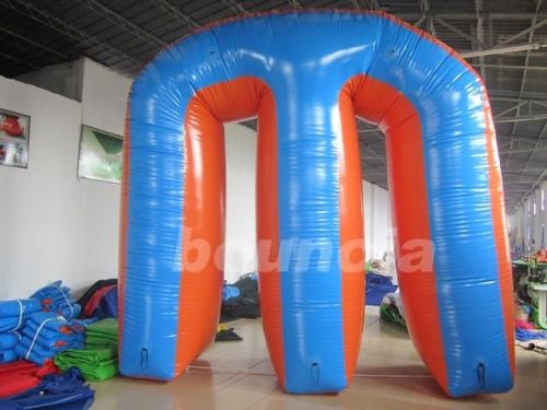 Inflatable Paintball Bunker Bun51 With Durable Plastic Ground Stakes