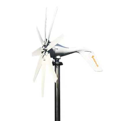 1KW 12V 24V domestic wind turbine Wind Turbine White
