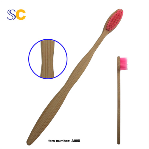 Nuevo diseño 100% Bamboo Charcoal Toothbrush