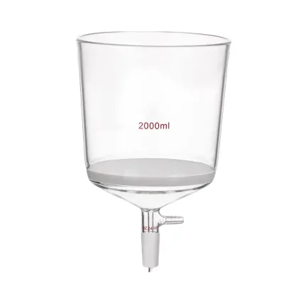 Wholesale Low Price Laboratory Glass Equipment - 1000ml Boro 3.3 Glass Funnel Filter Funnel