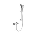 Set de douche de douche de bain de poche thermostatique simple