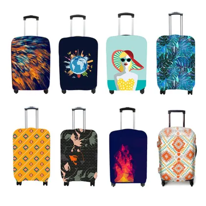 High Quality Custom Spandex Luggage Cover - Fashion Print Protector