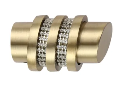 Three Ring Rhinestone Curtain Rods Hot Sale