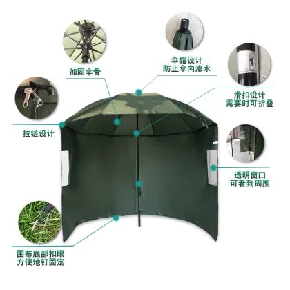 Wholesale Cheap Foldable Waterproof Camouflage Fishing Umbrella