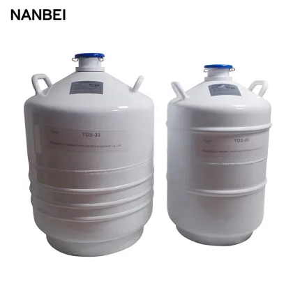 Self-Pressurized Liquid Nitrogen Dewar for Biological Labs