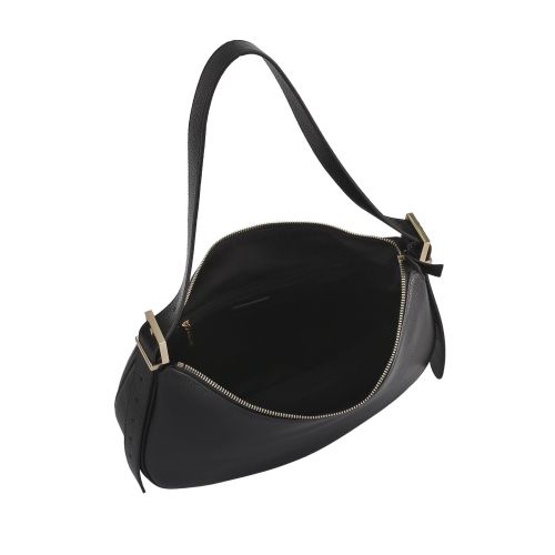 Genuine Leather Hobo Handbag